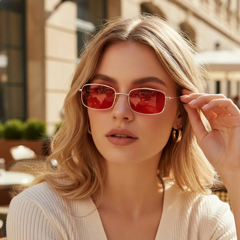 Sunglasses Uv400 - New Small Square Sunglasses Women Vintage