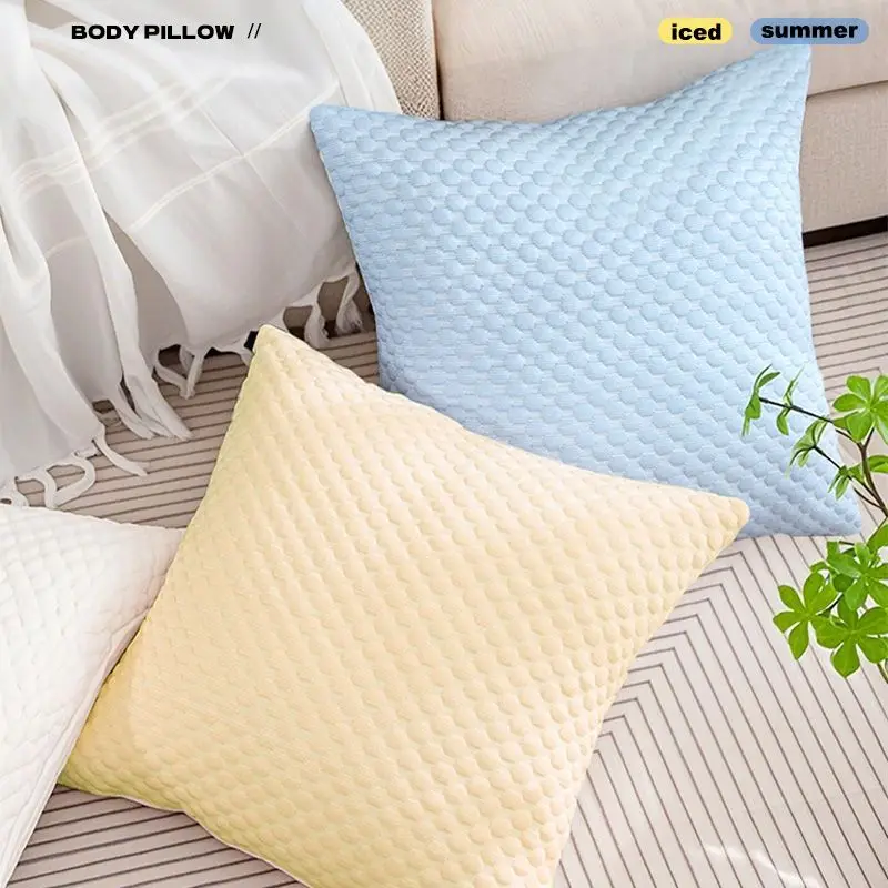 Silk Pillowcase - [Only includes pillowcase] Summer Double-Sided Cool