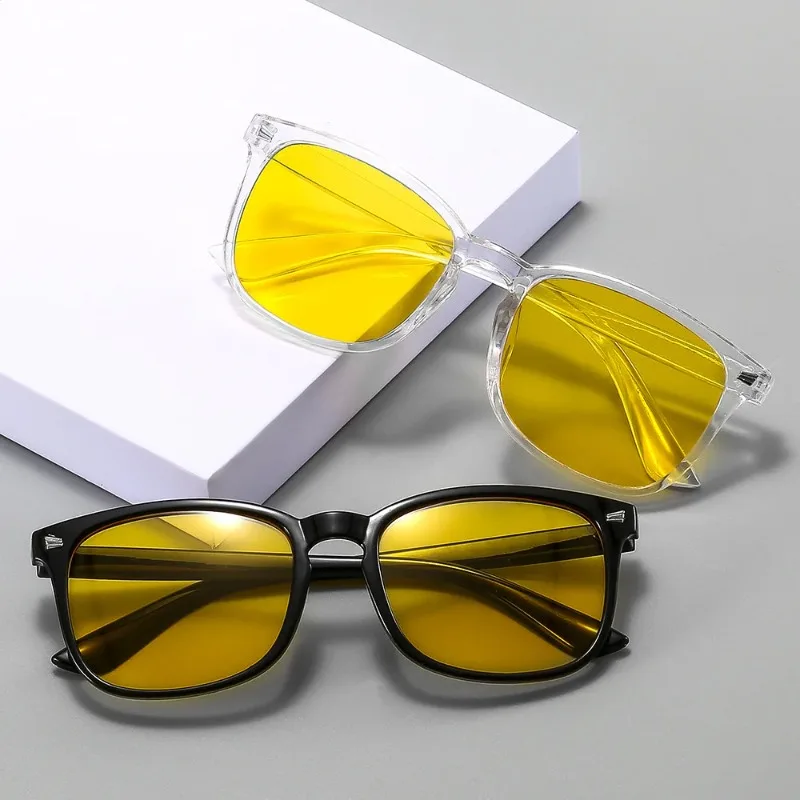 Sunglasses Uv400 - New Night Vision Glasses Black Brand
