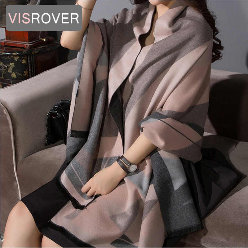 VISROVER luxury brand woman wi - Cashmere Scarf review and price