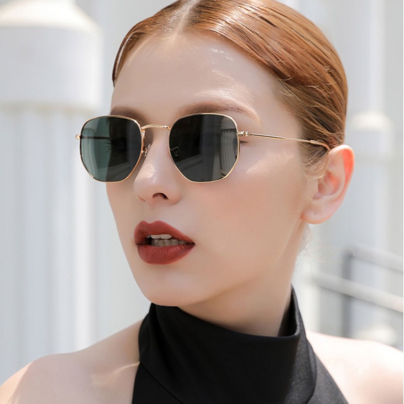 Round punk Sunglasses Men Luxu - Designer Sunglasses review and price
