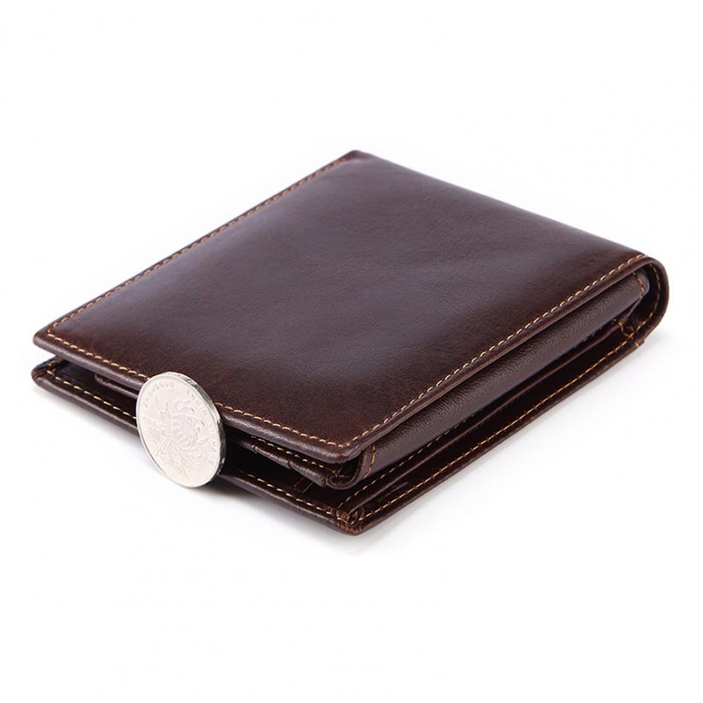 Vintage Card Holder Rfid Block - Leather Wallet Men review and price