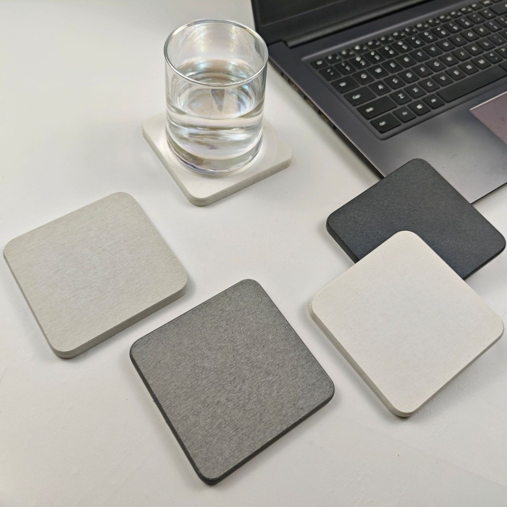 New Quick Drying Diatomite Coa - Marble Coaster Set review and price