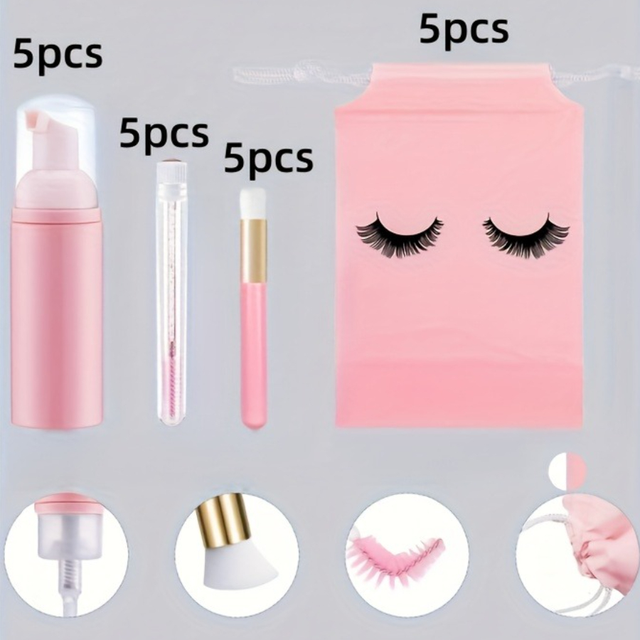 20Pcs Lash Care Kit - 5 Foam P - Travel Luggage Set review and price