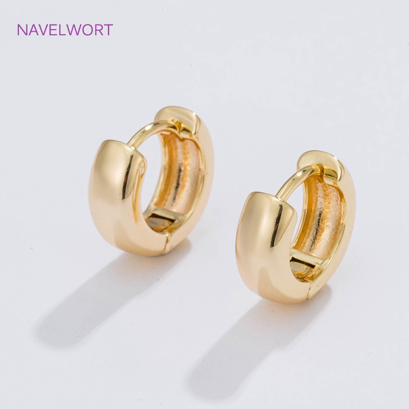 6 Sizes Gold Plated Circle Hoo - Gold Plated Jewelry review and price