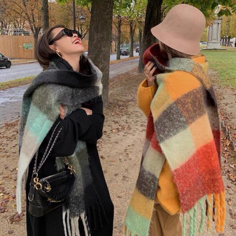 NEW Luxury Winter Thick Warm S - Cashmere Scarf review and price