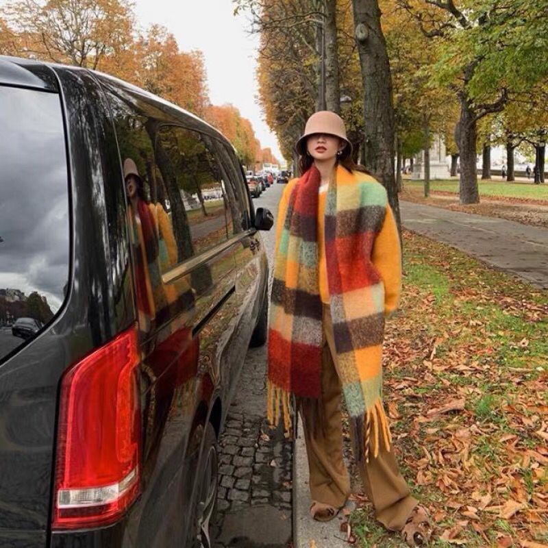 NEW Luxury Winter Thick Warm S - Cashmere Scarf review and price