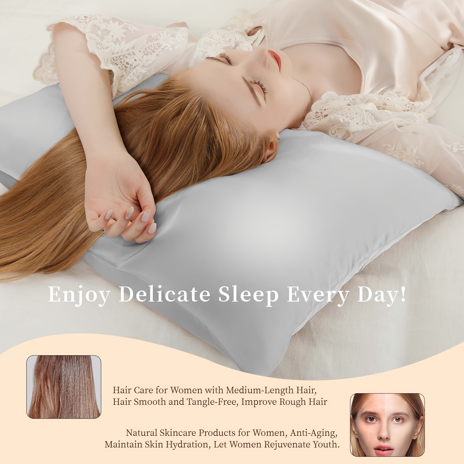 2pcs of Mulberry Silk Pillowca - Silk Pillowcase review and price