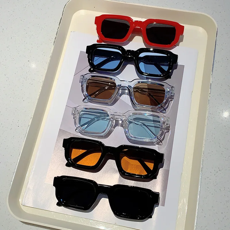 Vintage Rectangle Frame Sungla - Designer Sunglasses review and price
