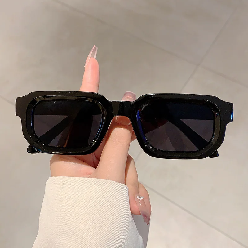 Vintage Rectangle Frame Sungla - Designer Sunglasses review and price