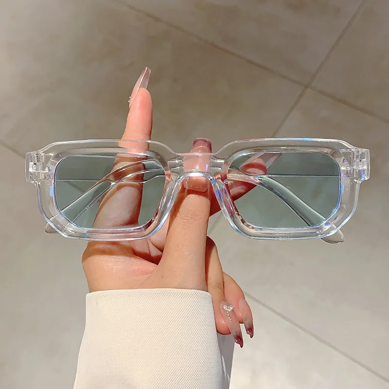 Vintage Rectangle Frame Sungla - Designer Sunglasses review and price