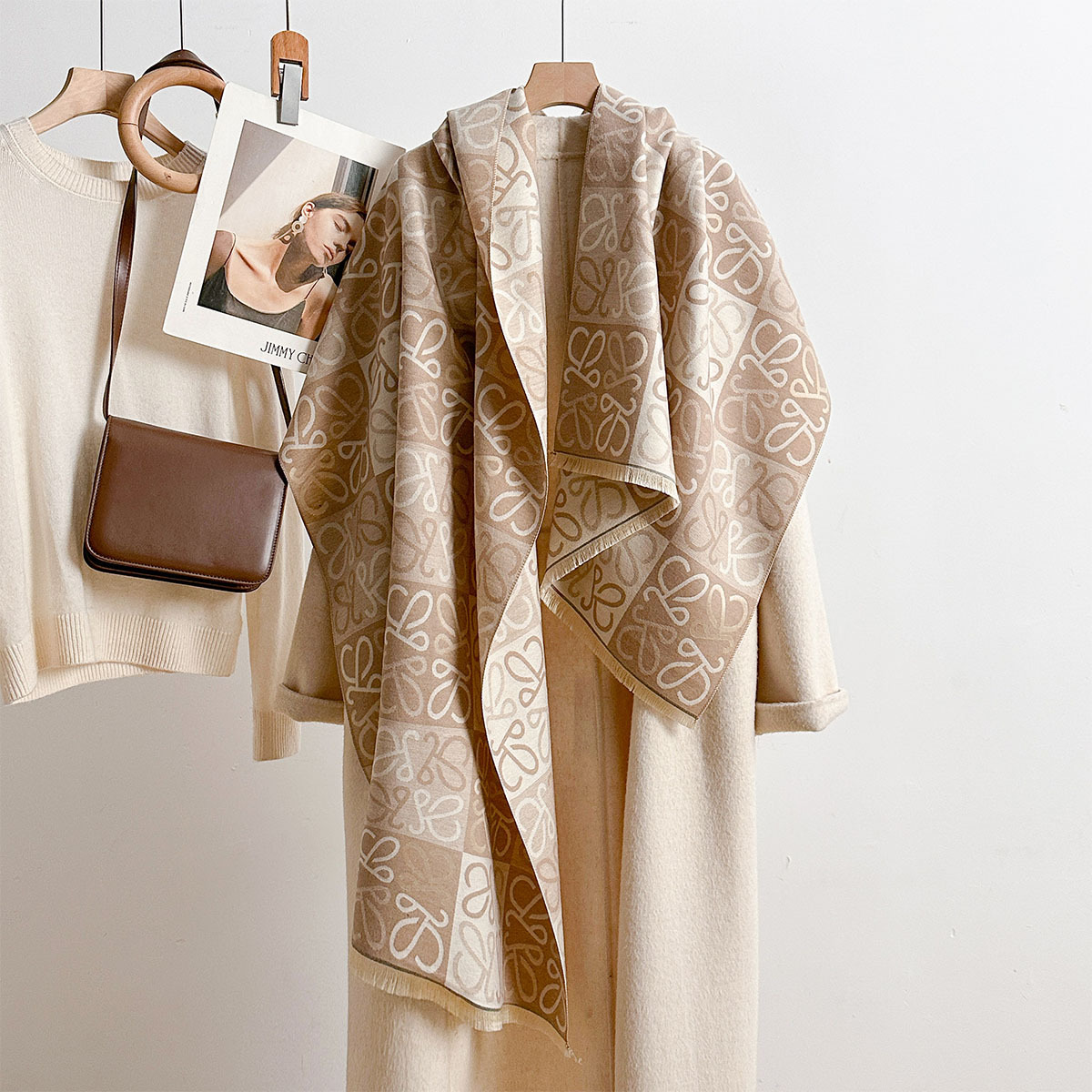 Scarf Women 2026 Fall Korean G - Cashmere Scarf review and price