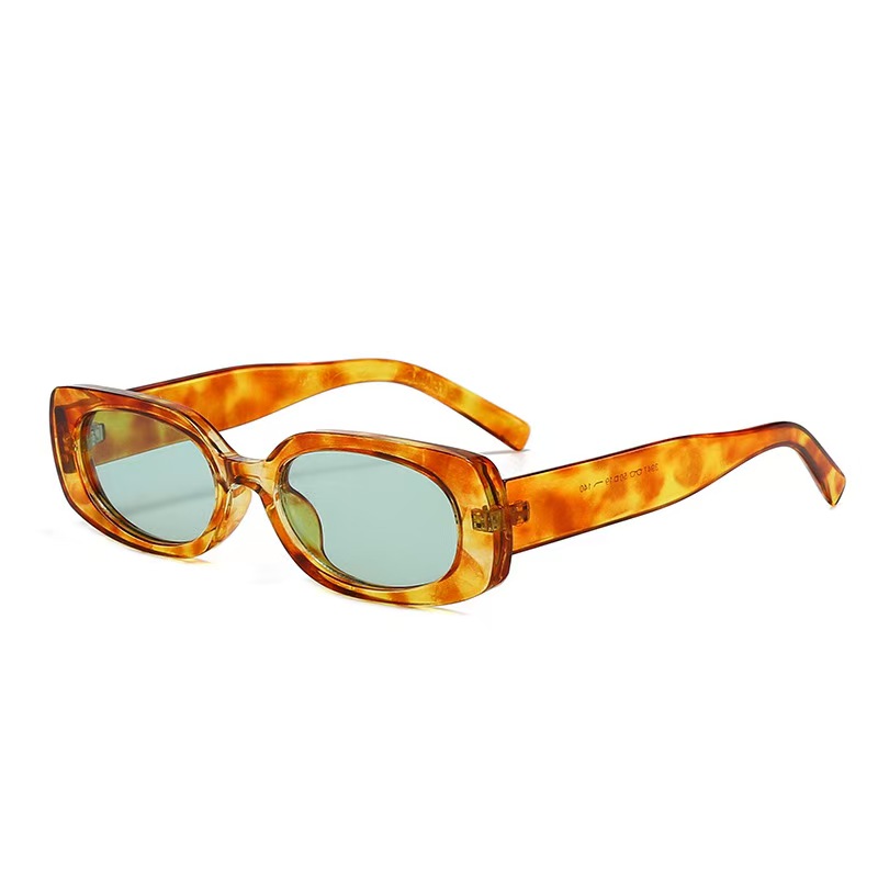 1pcs Light Luxury Rectangle Su - Designer Sunglasses review and price