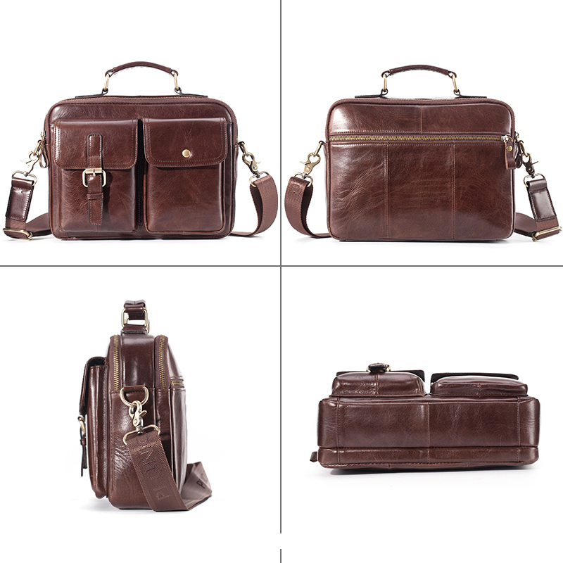 Brand New Cowhide Leather Mess - Leather Briefcase review and price