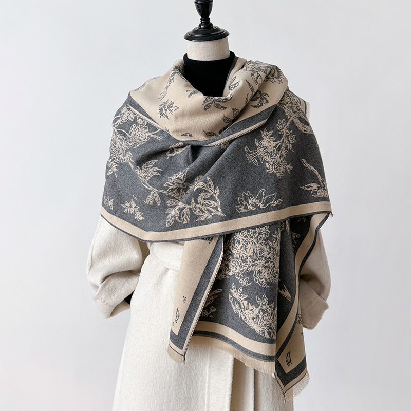 Women's Vintage Floral Butterf - Cashmere Scarf review and price