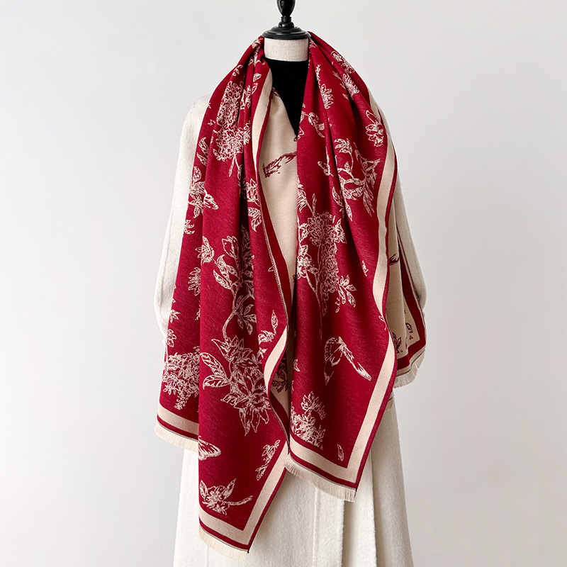 Women's Vintage Floral Butterf - Cashmere Scarf review and price