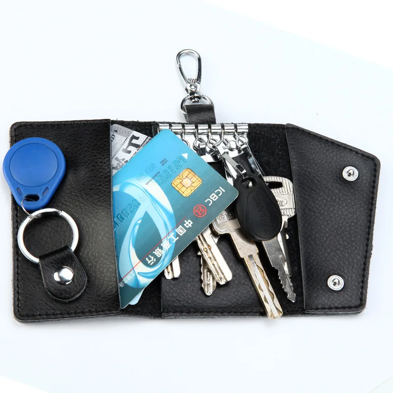 Genuine Leather Keychain Men K - Leather Wallet Men review and price
