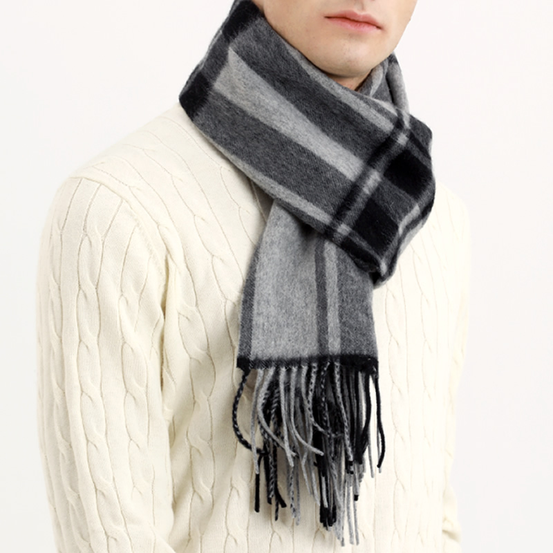 Pashmina Scarf Men Winter Stri - Cashmere Scarf review and price